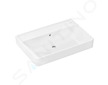 Hansgrohe Xanuia Q - Umyvadlo 70x48 cm, s přepadem, bez otvoru pro baterii, SmartClean, bílá 61133450