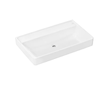 Hansgrohe Xanuia Q - Umyvadlo 80x48 cm, bez přepadu, bez otvoru pro baterii, SmartClean, bílá 61139450