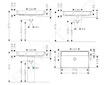 Hansgrohe Xanuia Q - Umyvadlo 80x48 cm, bez přepadu, bez otvoru pro baterii, SmartClean, bílá 61139450