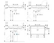 Hansgrohe Xanuia Q - Umyvadlo 80x48 cm, bez přepadu, otvor pro baterii, SmartClean, bílá 61138450