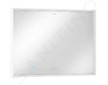 Hansgrohe Xarita E - Zrcadlo s LED osvětlením a vyhříváním, 100x70 cm, dotykový senzor, matná bílá 54986700