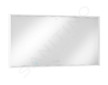 Hansgrohe Xarita E - Zrcadlo s LED osvětlením a vyhříváním, 140x70 cm, dotykový senzor, matná bílá 54984700