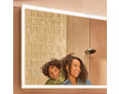 Hansgrohe Xarita E - Zrcadlo s LED osvětlením a vyhříváním, 140x70 cm, IR senzor, matná bílá 54993700