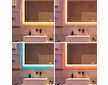 Hansgrohe Xarita E - Zrcadlo s LED osvětlením a vyhříváním, 160x70 cm, dotykový senzor, matná bílá 54983700