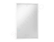 Hansgrohe Xarita E - Zrcadlo s LED osvětlením a vyhříváním, 50x70 cm, dotykový senzor, matná bílá 54989700