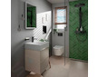 Hansgrohe Xarita E - Zrcadlo s LED osvětlením a vyhříváním, 50x70 cm, dotykový senzor, matná bílá 54989700