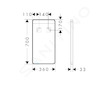 Hansgrohe Xarita Lite Q - Zrcadlo s LED osvětlením, 70x36 cm, matná černá 54955670