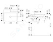 Hansgrohe Xelu Q - Umyvadlo 60x48 cm, bez přepadu, s otvorem pro baterii, SmartClean, bílá 61018450
