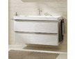 Hansgrohe Xelu Q - Umyvadlová skříňka, 63x118x50 cm, 2 zásuvky, lesklá bílá/chrom 54035000