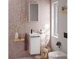 Hansgrohe Xelu Q - Umyvadlová skříňka, 63x34x27 cm, 1 dvířka, panty vpravo, lesklá bílá/matná černá 54015670