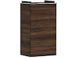 Hansgrohe Xelu Q - Umyvadlová skříňka, 63x34x27 cm, 1 dvířka, panty vpravo, tmavý ořech/chrom 54018000