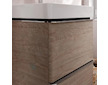 Hansgrohe Xelu Q - Umyvadlová skříňka, 63x48x50 cm, 2 zásuvky, přírodní dub/chrom 54021000