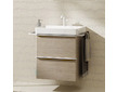 Hansgrohe Xelu Q - Umyvadlová skříňka, 63x58x50 cm, 2 zásuvky, přírodní dub/matná bílá 54025700