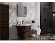 Hansgrohe Xelu Q - Umyvadlová skříňka, 63x58x50 cm, 2 zásuvky, tmavý ořech/matná černá 54026670