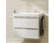Hansgrohe Xelu Q - Umyvadlová skříňka, 63x78x50 cm, 2 zásuvky, lesklá bílá/matná bílá 54027700