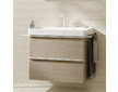 Hansgrohe Xelu Q - Umyvadlová skříňka, 63x78x50 cm, 2 zásuvky, přírodní dub/matná bílá 54029700