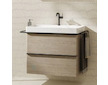 Hansgrohe Xelu Q - Umyvadlová skříňka, 63x78x50 cm, 2 zásuvky, přírodní dub/matná černá 54029670