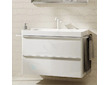 Hansgrohe Xelu Q - Umyvadlová skříňka, 63x98x50 cm, 2 zásuvky, lesklá bílá/matná bílá 54031700