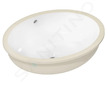 Hansgrohe Xuniva D - Umyvadlo zápustné, 45x35 cm, s přepadem, SmartClean, bílá 61048450