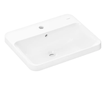 Hansgrohe Xuniva Q - Umyvadlo, 55x45 cm, s přepadem, otvor pro baterii, bílá 60162450