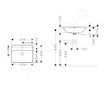 Hansgrohe Xuniva Q - Umyvadlo, 55x45 cm, s přepadem, otvor pro baterii, bílá 60162450