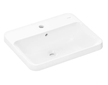 Hansgrohe Xuniva Q - Umyvadlo, 55x45 cm, s přepadem, otvor pro baterii, SmartClean, bílá 61068450