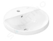 Hansgrohe Xuniva S - Umývátko, průměr 45 cm, s přepadem, otvor pro baterii, bílá 60159450