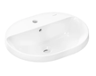 Hansgrohe Xuniva U - Umyvadlo, 55x45 cm, s přepadem, otvor pro baterii, SmartClean, bílá 61064450