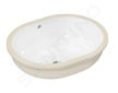 Hansgrohe Xuniva U - Umyvadlo zápustné, 45x35 cm, s přepadem, bílá 60153450