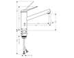 Hansgrohe Zesis M33 - Dřezová baterie 150, EcoSmart, chrom 74811000