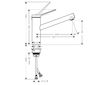 Hansgrohe Zesis M33 - Dřezová baterie 150, matná černá 74802670