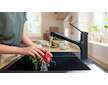Hansgrohe Zesis M33 - Dřezová baterie 150, s výsuvnou sprškou, sBox lite, matná černá 74803670