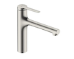 Hansgrohe Zesis M33 - Dřezová baterie 160, s výsuvnou sprškou s přepínačem, vzhled nerezu 74801800