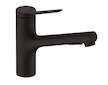 Hansgrohe Zesis M33 - Dřezová baterie s výsuvnou sprškou, matná černá 74820670