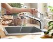 Hansgrohe Zesis M33 - Dřezová baterie s výsuvnou sprškou, sBox, chrom 74821000