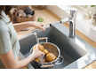 Hansgrohe Zesis M33 - Dřezová baterie s výsuvnou sprškou, sBox, chrom 74823000