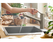 Hansgrohe Zesis M33 - Dřezová baterie s výsuvnou sprškou, vzhled nerezu 74820800