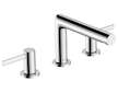 Hansgrohe Zesis S - Umyvadlová baterie s výpustí, 3-otvorová instalace, EcoSmart+, chrom 74733000