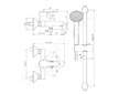 Ideal Standard Alpha - Sprchový set s vanovou baterií, chrom BC656AA