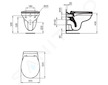 Ideal Standard Alpha - WC sedátko, SoftClose, bílá P008301