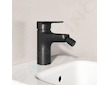 Ideal Standard ALU+ - Bidetová baterie s výpustí Click-Clack, BlueStart, hedvábná černá BE132XG