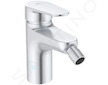 Ideal Standard ALU+ - Bidetová baterie s výpustí Click-Clack, BlueStart, stříbrná BE132SI