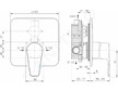 Ideal Standard Cerafine D - Baterie pod omítku, chrom A7190AA