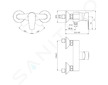 Ideal Standard Cerafine D - Sprchová baterie, chrom BC493AA