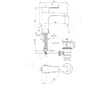 Ideal Standard Cerafine D - Umyvadlová baterie s výpustí, BlueStart, chrom BC689AA