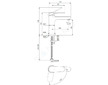 Ideal Standard Cerafine Nuovo - Umyvadlová baterie, BlueStart, hedvábná černá BD768XG