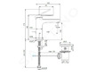 Ideal Standard Cerafine Nuovo - Umyvadlová baterie s výpustí, chrom BD908AA
