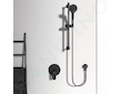 Ideal Standard Cerafine O - Sprchová baterie pod omítku s tělesem, černá A7192XG