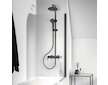 Ideal Standard Cerafine O - Sprchový set s baterií, průměr 20 cm, 1 proud, černá BC750XG