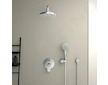 Ideal Standard CeraFlex - Sprchový set s baterií pod omítku, s tělesem, 3 proudy, průměr 20 cm, chrom BD191AA